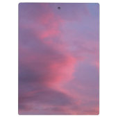 Porte-bloc Nuages roses bleus (Dos)