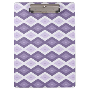 Porte-bloc Nuances de lavande motif diamant