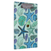 Porte-bloc Nuances des coquillages et du motif bleus (Swatch)