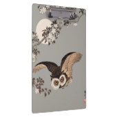 Porte-bloc Nuit Japonaise Chouette Lune Bois Coupe Flying Nig (Swatch)