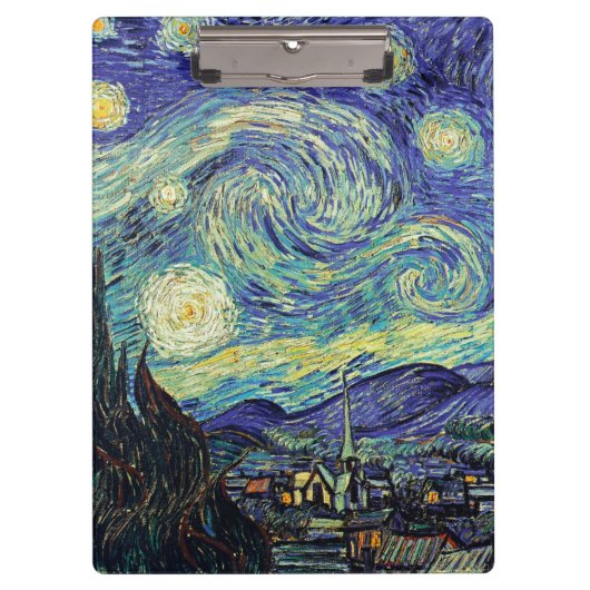 Porte-bloc Nuit Van Gogh Starry (Devant)