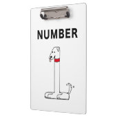 Porte-bloc Numéro un chien (Gauche)