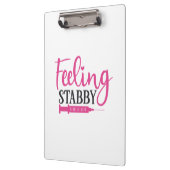 Porte-bloc Nurse Gift Feeling Stabby Nurse (Gauche)