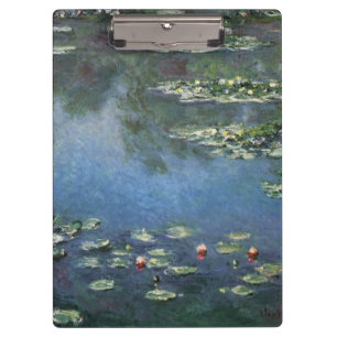 Porte-bloc Nymphéas par Claude Monet, Fleurs Vintage