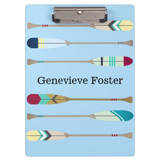 Porte-bloc Oars de style vintage (Devant)
