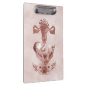 Porte-bloc Ob/Gyn Midwoman Florale Enfance Cervix Ovaires (Swatch)
