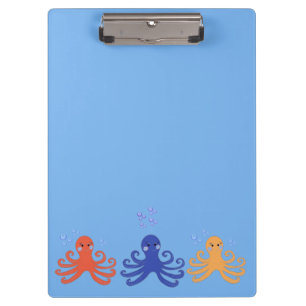 Porte-bloc Octopus lunaire