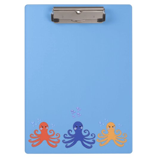 Porte-bloc Octopus lunaire (Devant)