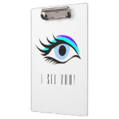 Porte-bloc Oeil bleu (Gauche)