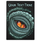 Porte-bloc Œil de prédateur reptile primal (Dos)