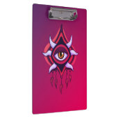 Porte-bloc Oeil Démon Violet - Art Occulte Gothique (Swatch)