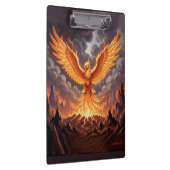 Porte-bloc Œuvre d'art murale triptyque Phoenix Majestique (Swatch)