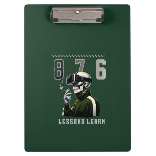 Porte-bloc Office 876 LESSONS LEARN Clipboard (Devant)