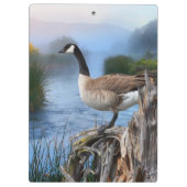 PORTE-BLOC OIE DU CANADA SUR LE SHASTA (Dos)