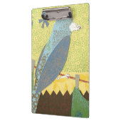 Porte-bloc Oiseau coloré sur fil (Gauche)