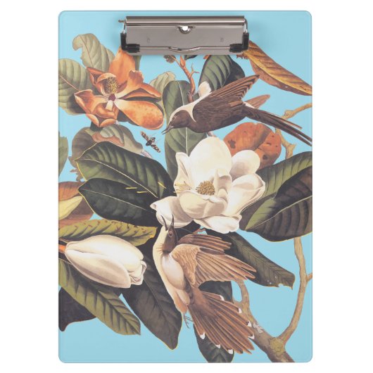 Porte-bloc Oiseau de cacao à bec noir (Devant)