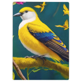 Porte-bloc Oiseau doré (Dos)