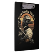 Porte-bloc Oiseau loup canadien stupide (Swatch)