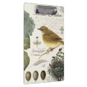 Porte-bloc oiseau vintage et nid (Swatch)