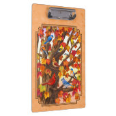 Porte-bloc Oiseaux dans la Pêche à l'érable d'automne (Swatch)