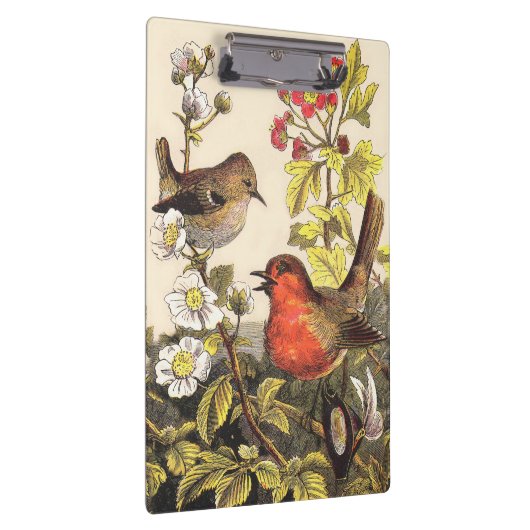 Porte-bloc Oiseaux de printemps Robin Oiseaux rouges (Swatch)