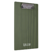 Porte-bloc Olive Pinstripes (Swatch)