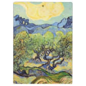 Porte-bloc Oliviers aux Alpilles par Vincent van Gogh (Dos)
