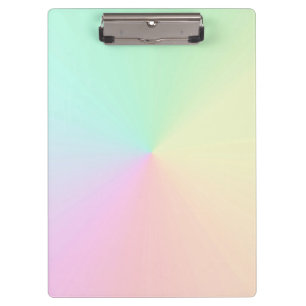 Porte-bloc Ombre Arc-en-ciel Pastel émaillé de boue esthétiqu