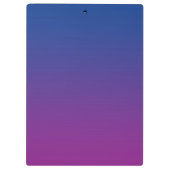 Porte-bloc "Ombre bleu-foncé et pourpre" (Dos)