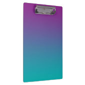 Porte-bloc "Ombre pourpre et turquoise" (Swatch)