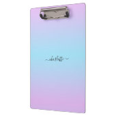 Porte-bloc Ombré rose et turquoise (Gauche)
