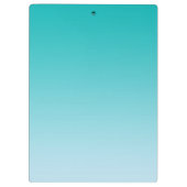 Porte-bloc "Ombre turquoise" (Dos)
