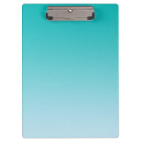 "Ombre turquoise"