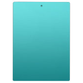 Porte-bloc "Ombre turquoise foncé" (Dos)
