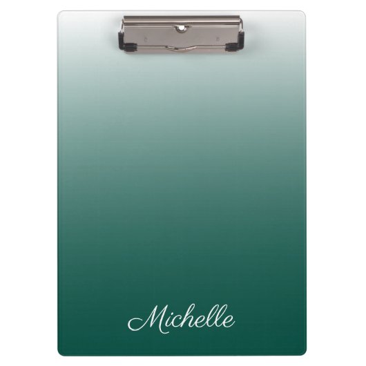 Porte-bloc ombre vert (Devant)