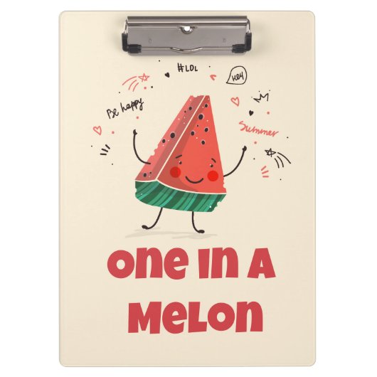 Porte-bloc One in a Melon - Cute Watermelon Porte - bloc Desi (Devant)