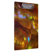 Porte-bloc Opale de feu orange iridescente (Swatch)