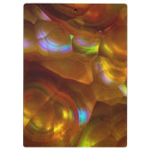 Porte-bloc Opéra d'incendie orange d'Iridescente (Dos)