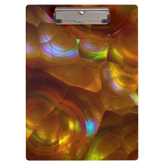 Porte-bloc Opéra d'incendie orange d'Iridescente (Devant)