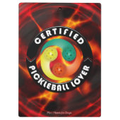 Porte-bloc Options Certified Pickleball Lover 1 (Dos)