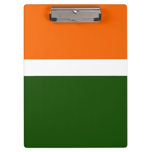 Porte-bloc Orange Blanc Vert Plat Couleur Bloc Design (Devant)
