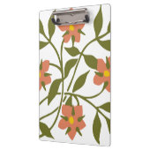 PORTE-BLOC ORANGE FLEURS (Gauche)