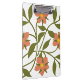 PORTE-BLOC ORANGE FLEURS (Swatch)