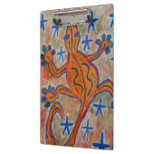 Porte-bloc Orange Gecko (Gauche)