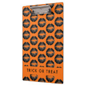 Porte-bloc Orange Halloween Trou ou traitement (Gauche)