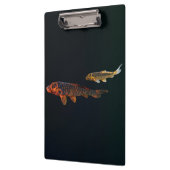 Porte-bloc Orange Koi et Gold Koi (Gauche)