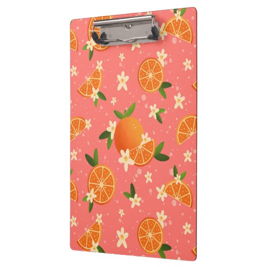 Porte-bloc Oranges et fleurs d'oranges (Gauche)