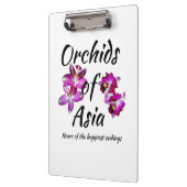 Porte-bloc Orchidées d'Asie (Gauche)