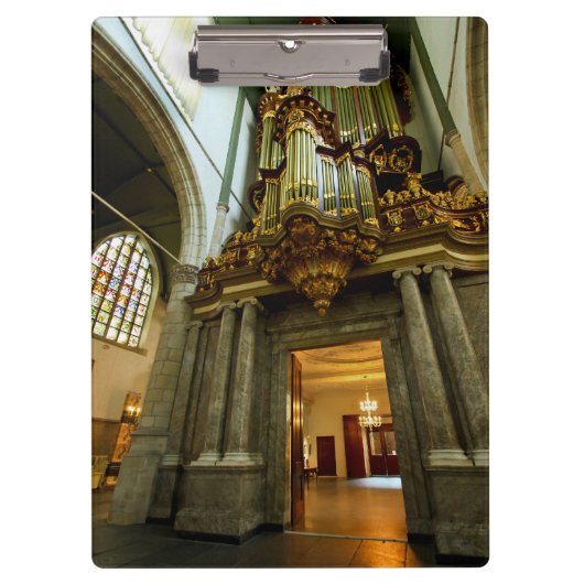 Porte-bloc Orgue à tuyaux de Gouda (Devant)