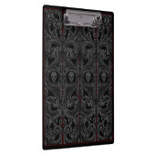 Porte-bloc Ornement Goth Grey avec crâne (Swatch)